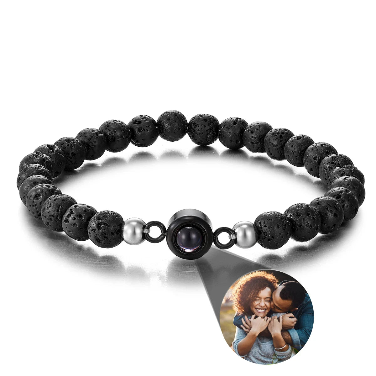 Natural Stone Bead Bracelet