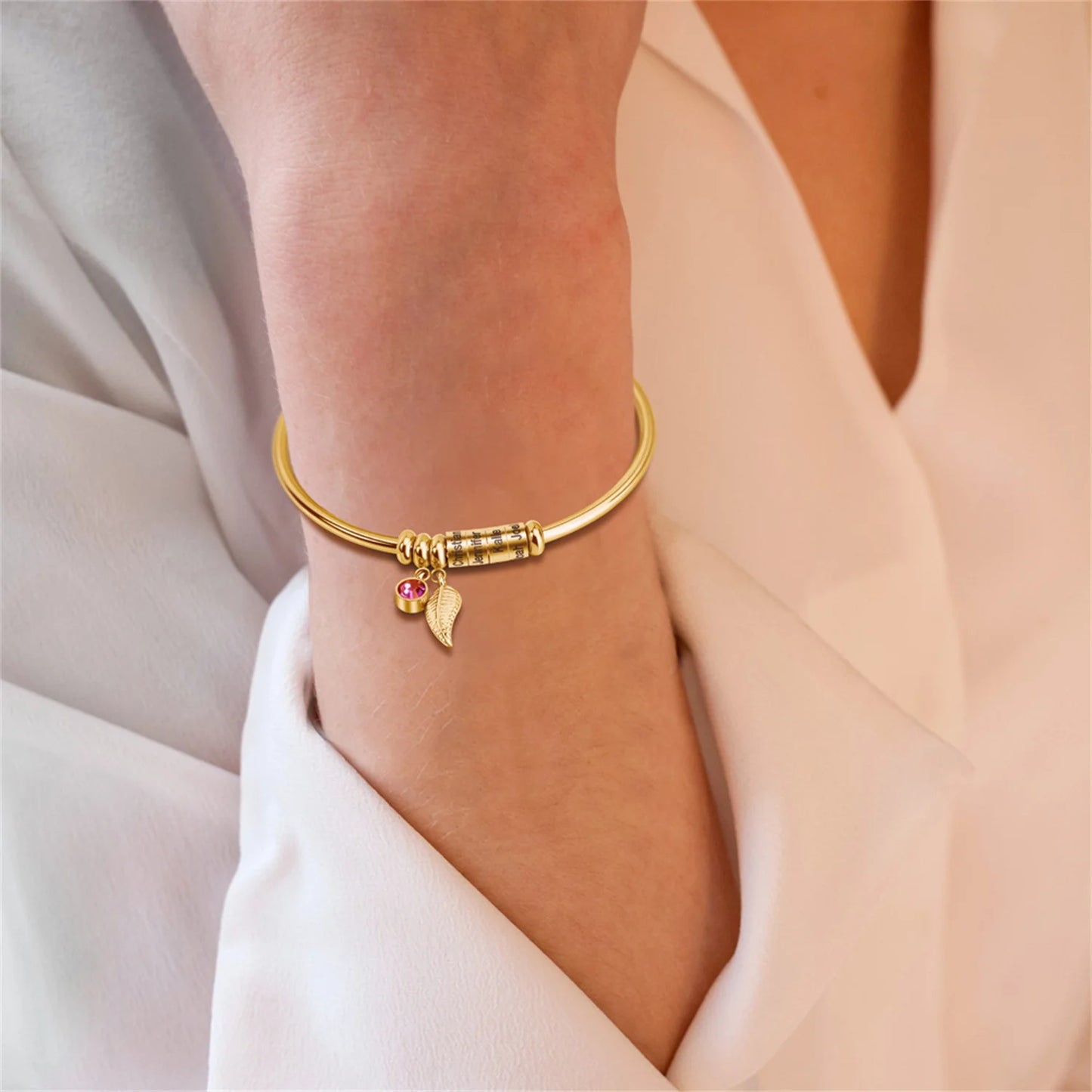 Personalized Birthstone Bracelet