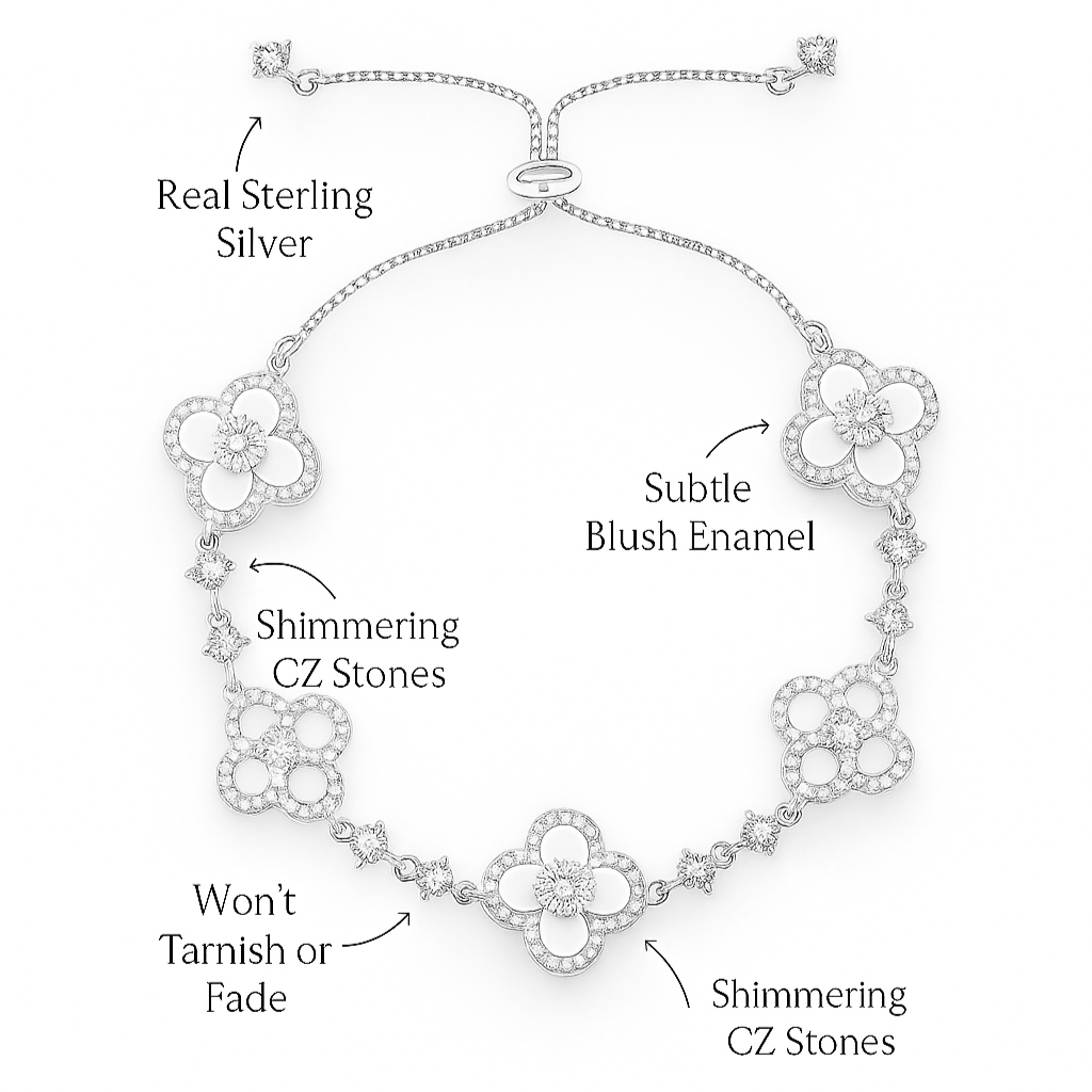 Celeste Clover Bracelet