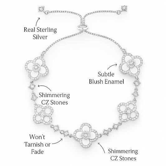 Celeste Clover Bracelet