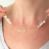 Multiple Name Necklace