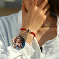 Natural Stone Bead Bracelet