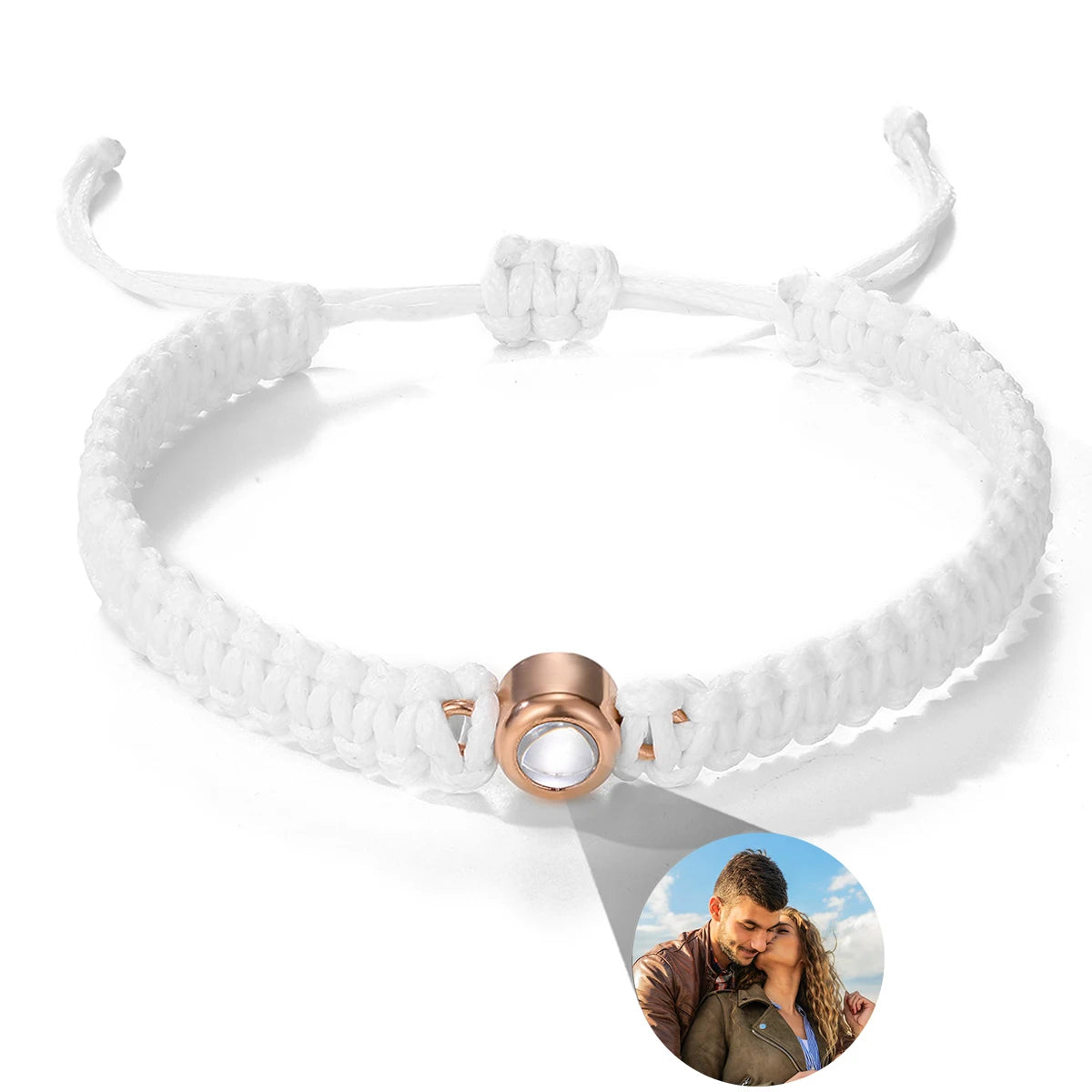 Braided Projection Bracelet