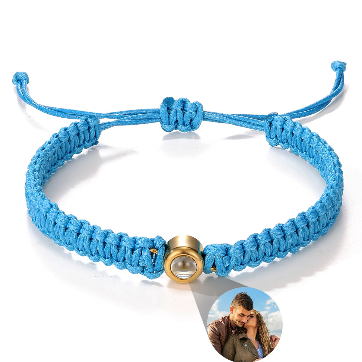 Braided Projection Bracelet