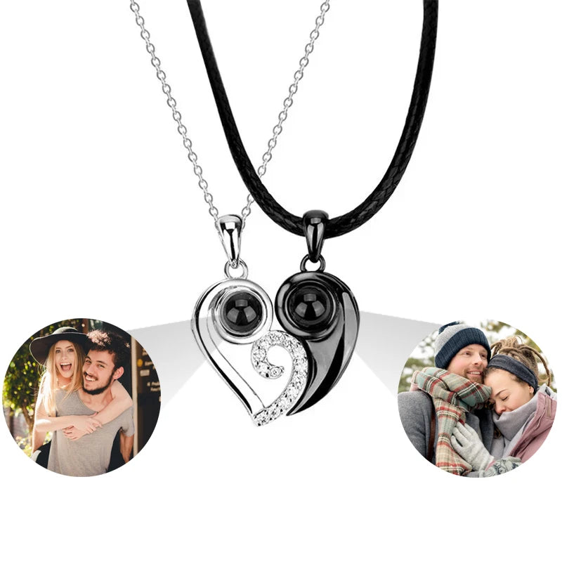 Couples Projection Necklace