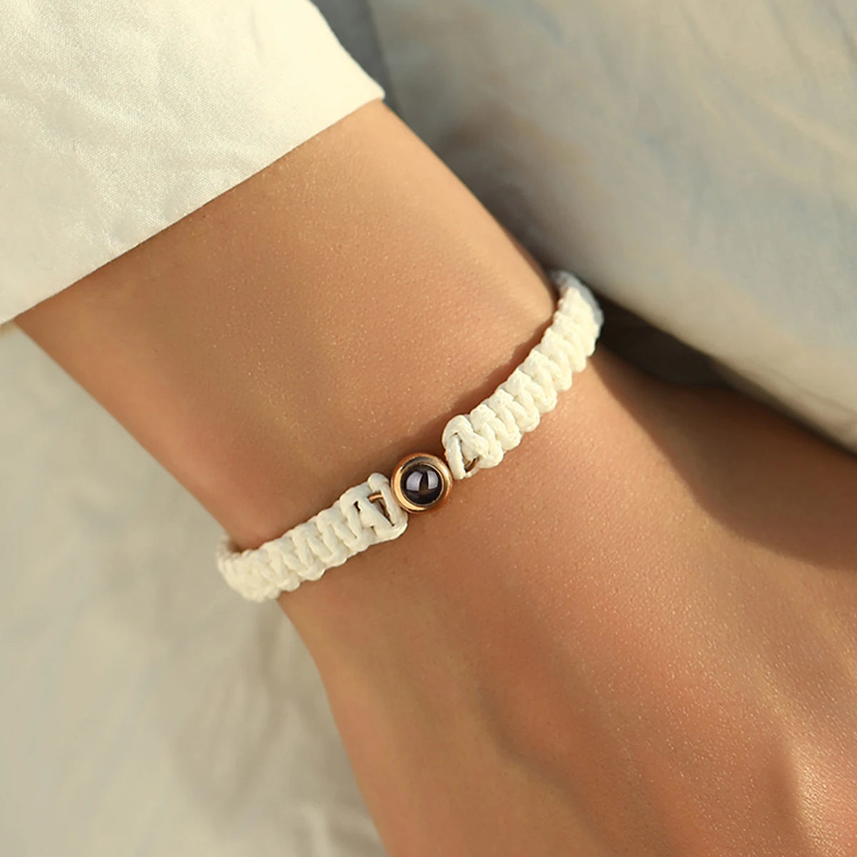 Braided Projection Bracelet