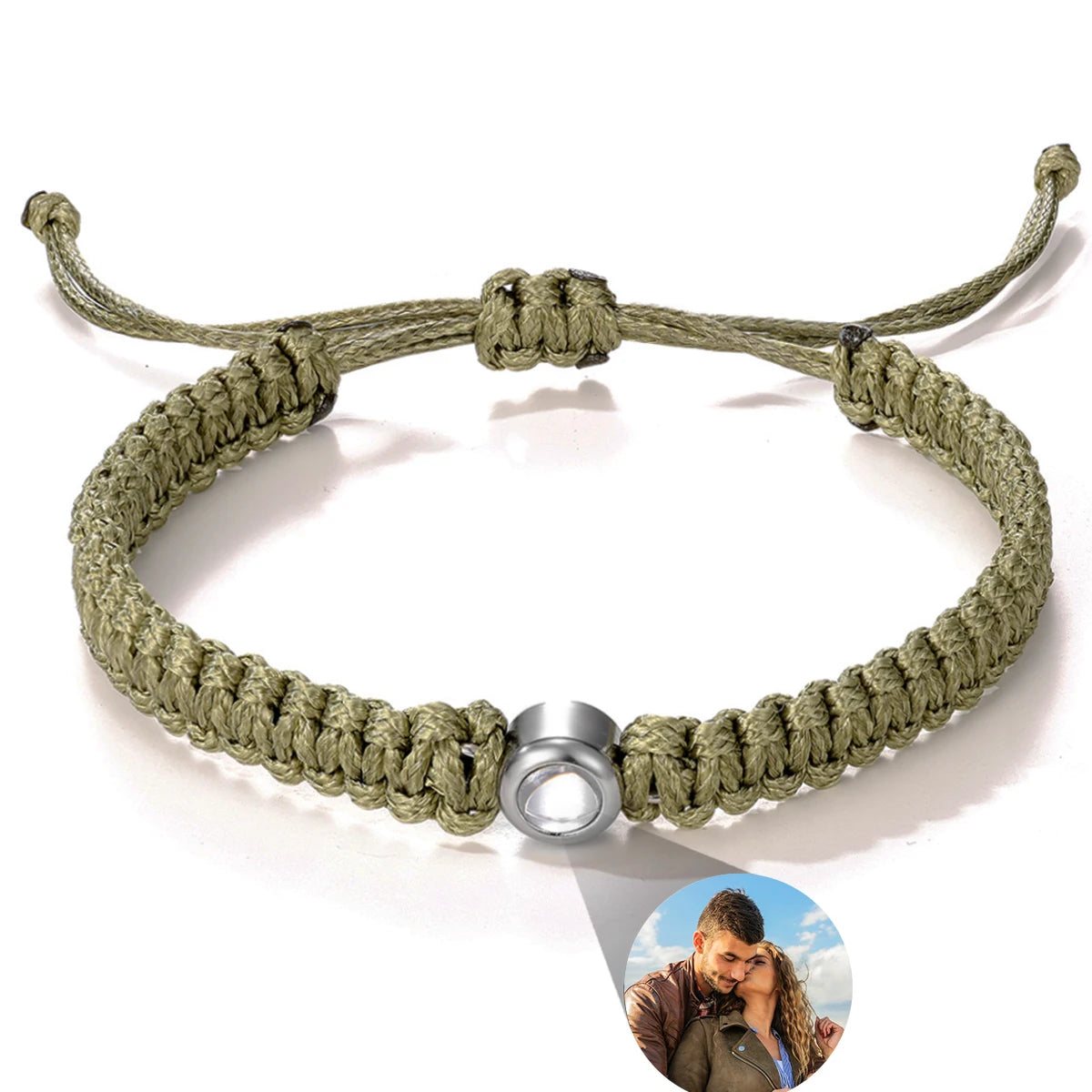 Braided Projection Bracelet