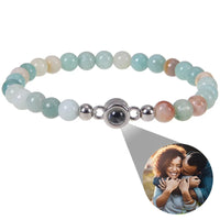 Natural Stone Bead Bracelet