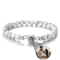 Natural Stone Bead Bracelet