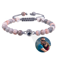 Natural Stone Bead Bracelet