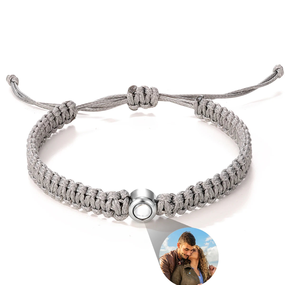 Braided Projection Bracelet