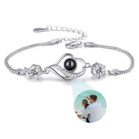 Heart Zircona Projection Bracelet