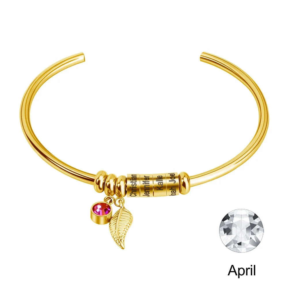 Personalized Birthstone Bracelet