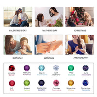 Personalized Birthstone Bracelet