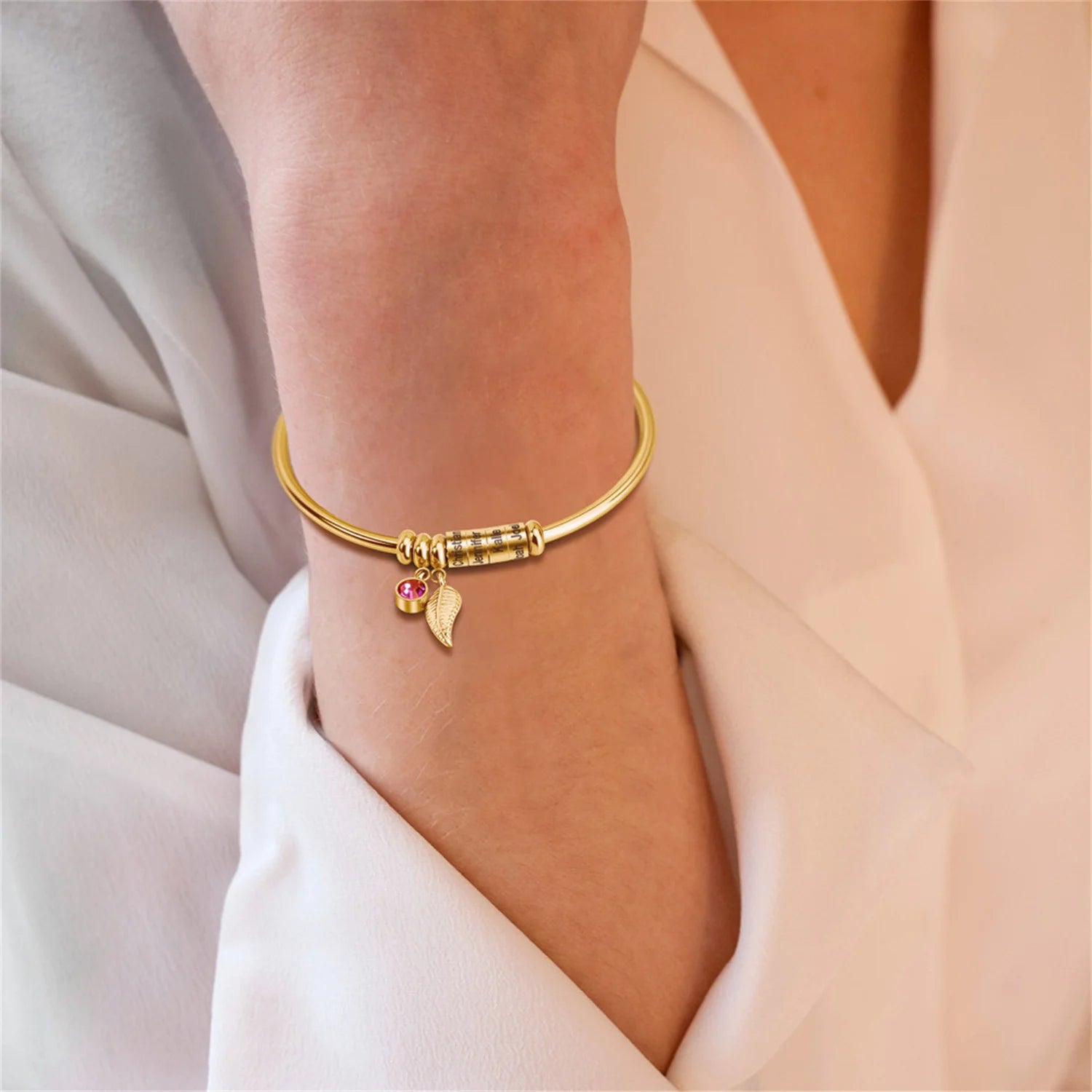 Personalized Birthstone Bracelet