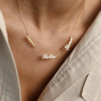 Multiple Name Necklace