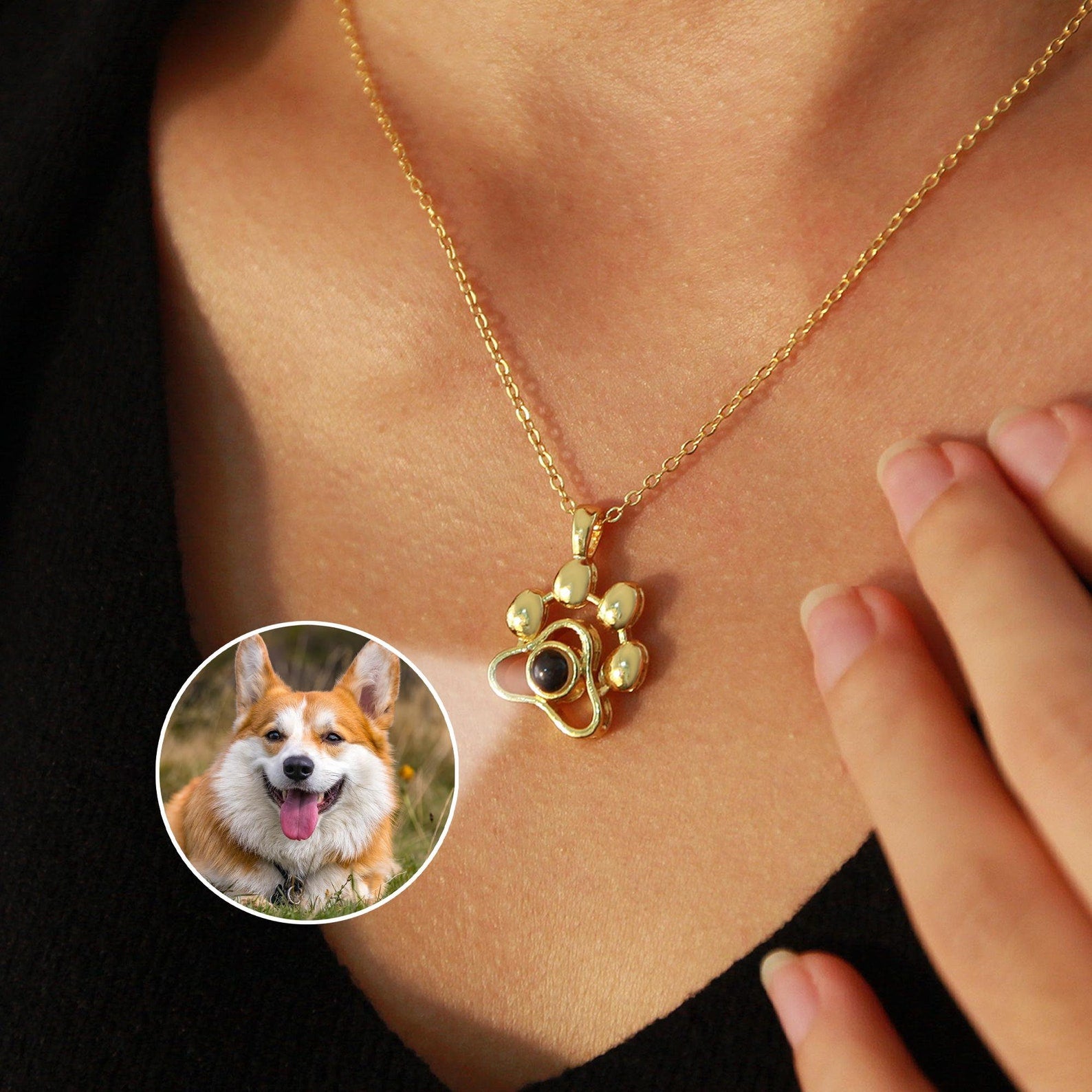 Personalized Pet Photo Necklace